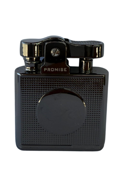 Promise Gunmetal Tek Alevli Benzinli Çakmak