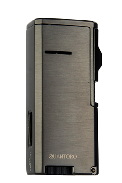 Quantoro 3 Torch Pürmüz Delicili Gunmetal Metal Puro Çakmağı