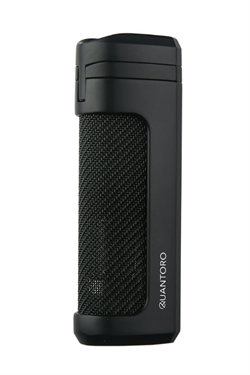 Quantoro 3 Torch Pürmüz Siyah Metal Puro Çakmağı