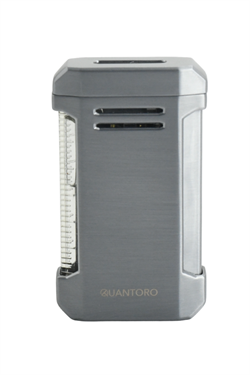 Quantoro Perde Alev Delicili Gümüş Metal Puro Çakmağı