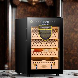 Quantoro QCC-60 Elektronik Nemlendirme & Soğutmalı Siyah Puro Dolabı