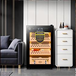 Quantoro QCC-60 Elektronik Nemlendirme & Soğutmalı Siyah Puro Dolabı