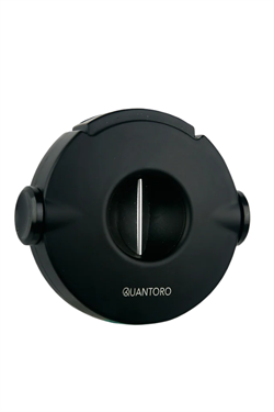 Quantoro Siyah Çark Mekanizmalı V-Cut Puro Makası Kesici