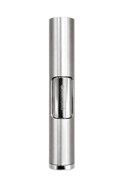 Quantoro Tek Torch Pürmüz Gümüş Metal Puro Çakmağı
