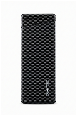 Quantoro Tek Torch Pürmüz Karbon Desenli Metal Puro Çakmağı