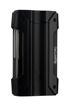 Quantoro Tek Torch Pürmüz Siyah Metal Puro Çakmağı