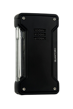 Quantoro Tek Torch Pürmüz Siyah Metal Puro Çakmağı