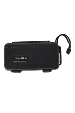 Quantum Seyahat Tipi 4 İçi Sedir Siyah Humidor Puro Kutusu