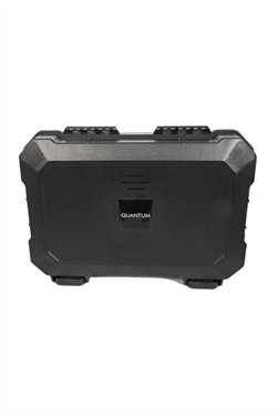Quantum Seyahat Tipi 40 Taşıma Kulplu Siyah Humidor Puro Kutusu