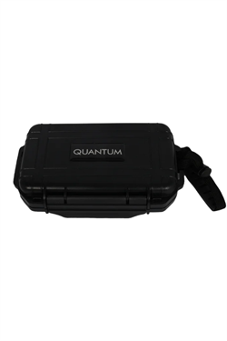 Quantum Seyahat Tipi 5 Taşıma Kordonlu Siyah Humidor Puro Kutusu