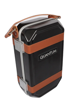 Quantum Seyahat Tipi 5 Taşıma Kordonlu Siyah Humidor Puro Kutusu