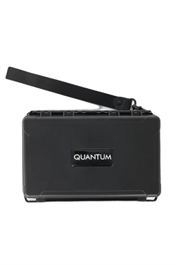 Quantum Seyahat Tipi 5 Taşıma Kordonlu Siyah Humidor Puro Kutusu