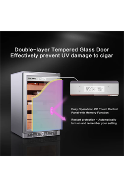 Raching Elektronik Puro Dolabı Silver FZC360N