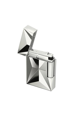 S.T. Dupont Ligne 2 Chrome Fire X Luxury Gümüş Puro Çakmağı 18610