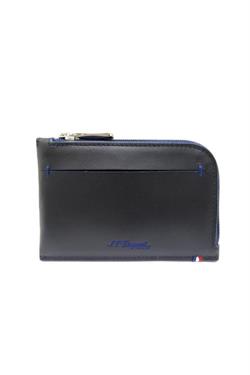 S.T. Dupont Mavi Slim Deri Cüzdan 184001 - TR4474