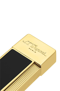 S.T. Dupont Twiggy Siyah-Gold Puro Çakmağı 30002 - TR7394