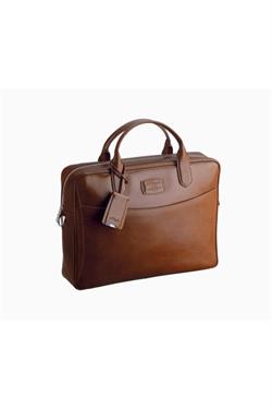S.T. Dupont Line D Kahverengi Deri Evrak Çantası 181103 - TR4469