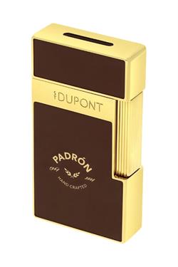 S.T. Dupont Padron Kahverengi Çakmak Kesici Küllük Üçlü Puro Seti
