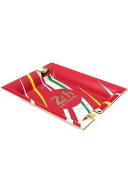 S.T. Dupont 24h Le Mans Kırmızı-Gold Slim 7 Çakmak Küllük Premium Puro Seti - STDUP-6