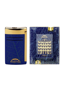 S.T. Dupont Linea Maestra Partagas Çakmak Küllük Premium Puro Seti - STDUP-3