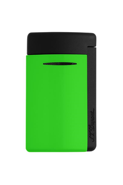 S.T. Dupont Minijet Lacquered Neon Yeşil Puro Çakmağı 10872 - TR7485