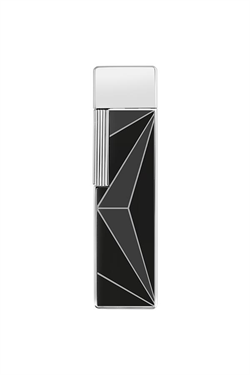 S.T. Dupont Twiggy Fire x Siyah-Krom Puro Çakmağı 30070 - TR7397