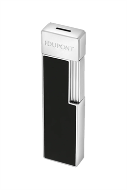 S.T. Dupont Twiggy Siyah-Krom Puro Çakmağı 30111