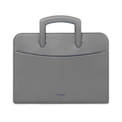 S.T. Dupont Gri Deri Evrak Çantası 185200 - TR4025