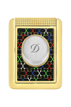 S.T. Dupont Fuente Series Gold Puro Makası Kesici & Puro Standı 003460F