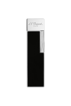 S.T. Dupont Twiggy Siyah-Krom Puro Çakmağı 30001 - TR7393