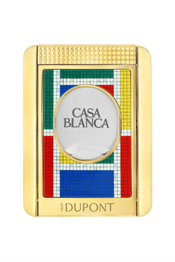 S.T. Dupont Casablanca Mozaik Desenli Puro Makası Kesici & Puro Standı 3432 - TR8181
