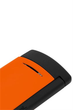 S.T. Dupont Minijet Lacquered Neon Turuncu Puro Çakmağı 10869 - TR7483