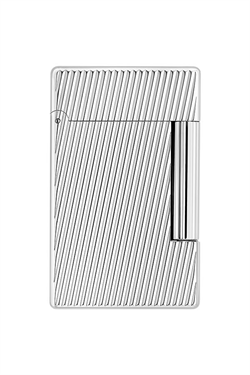 S.T. Dupont Initial Diagonal Gümüş Puro Çakmağı 20830