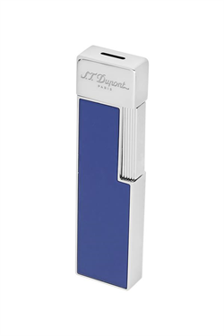 S.T. Dupont Twiggy Mavi-Krom Puro Çakmağı 30005 - TR7395