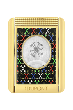 S.T. Dupont Fuente Series Gold Puro Makası Kesici & Puro Standı 003460F