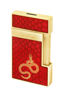 S.T. Dupont Lacquered Slimmy Çakmak Kesici İkili Puro Seti