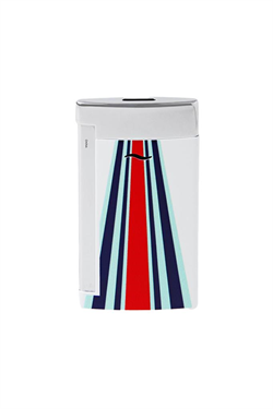 S.T. Dupont 24h Le Mans Beyaz-Krom Slim 7 Puro Çakmağı 27788 - TR6473