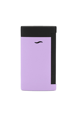 S.T. Dupont Slim 7 Mat Siyah-Lila Puro Çakmağı 27762 - TR6471