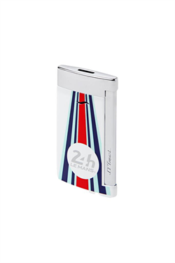 S.T. Dupont 24h Le Mans Beyaz-Krom Slim 7 Puro Çakmağı 27788 - TR6473
