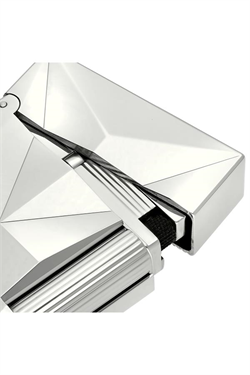 S.T. Dupont Ligne 2 Chrome Fire X Luxury Gümüş Puro Çakmağı 18610