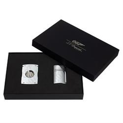 S.T. Dupont 007 James Bond Chrome Çakmak Kesici Set 20167Nc2 - TR1507