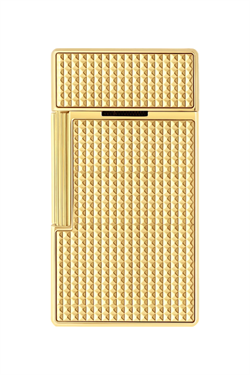 S.T. Dupont Biggy Golden Diamond Head Puro Çakmağı 28119 - TR9140