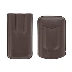 S.T. Dupont Deri Kahverengi 3lü Puro Kılıfı 183142