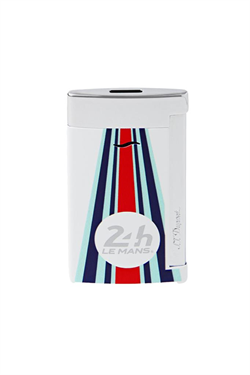S.T. Dupont 24h Le Mans Beyaz-Krom Slim 7 Puro Çakmağı 27788 - TR6473