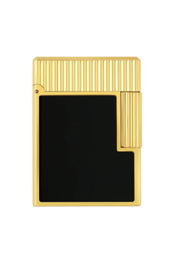 S.T. Dupont Ligne 1 Gold-Siyah Puro Çakmağı 14120