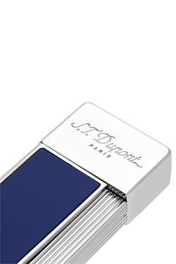 S.T. Dupont Twiggy Mavi-Krom Puro Çakmağı 30005 - TR7395