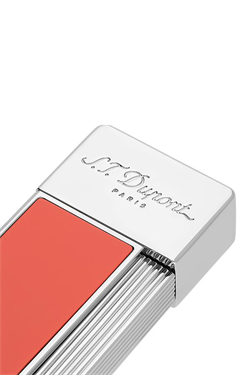 S.T. Dupont Twiggy Turuncu-Krom Puro Çakmağı 30011 - TR7396