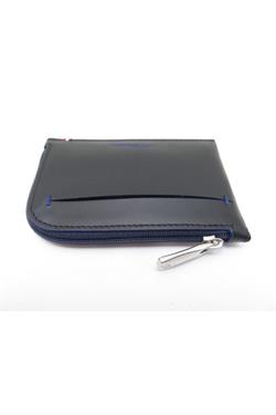 S.T. Dupont Mavi Slim Deri Cüzdan 184001 - TR4474