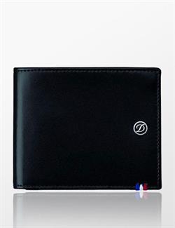S.T. Dupont Siyah Deri Cüzdan 180001 - TR2736