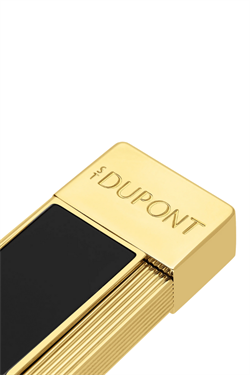 S.T. Dupont Twiggy Siyah-Gold Puro Çakmağı 30112